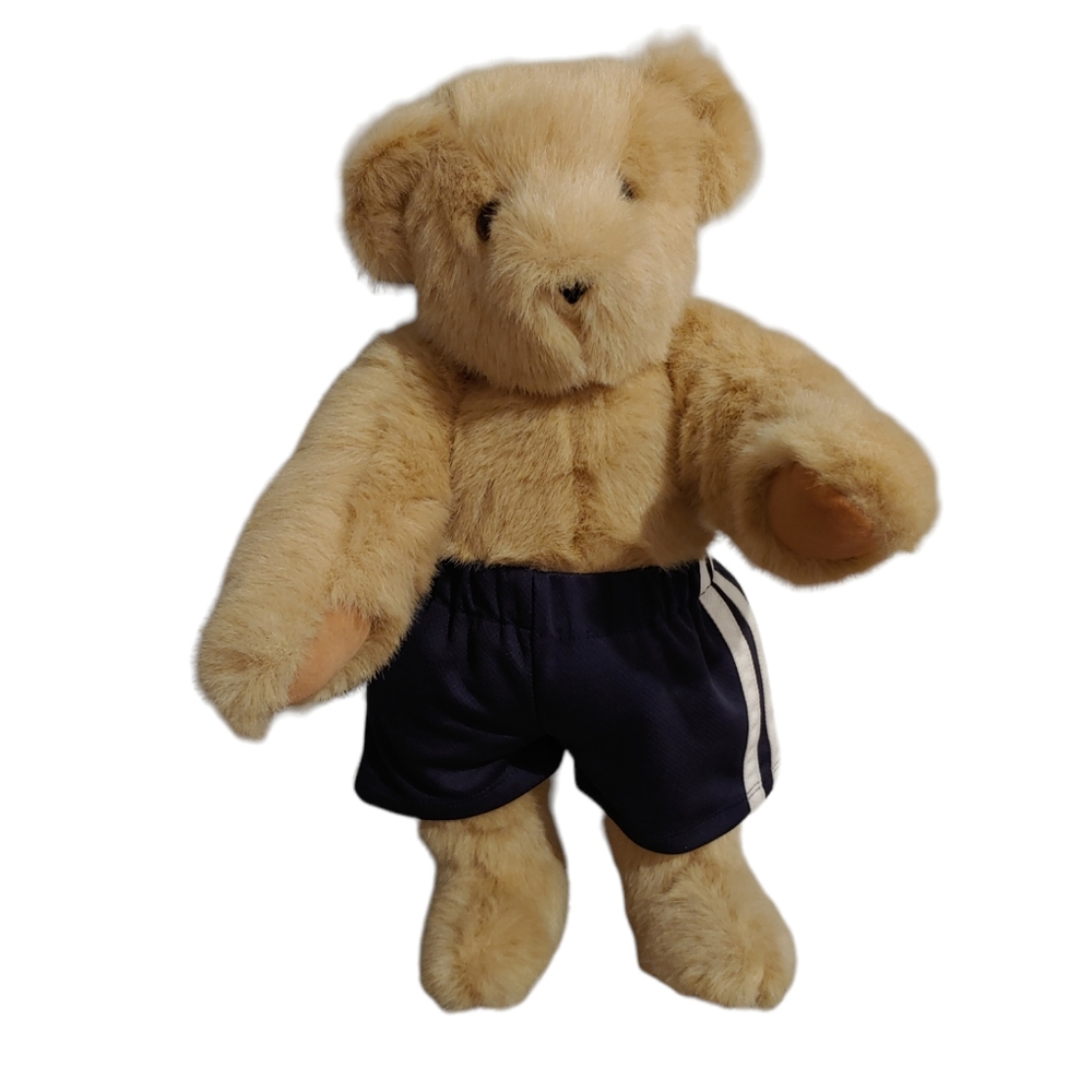 Vermont Teddy Bear (Tan) with shorts